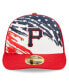 Men's Red Pittsburgh Pirates 2022 4th of July Low Profile 59FIFTY Fitted Hat