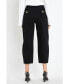 ფოტო #3 პროდუქტის Women's Cropped Denim Trousers