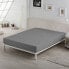 Fitted bottom sheet Alexandra House Living Titanium 150 x 190/200 cm