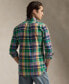 ფოტო #2 პროდუქტის Men's Classic-Fit Plaid Oxford Shirt