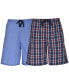 ფოტო #1 პროდუქტის Hanes Men's Woven Jam, 2 Pack