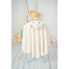 Bath towel Crochetts White 124 x 2 x 110 cm Unicorn