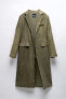 Фото #20 товара Классическое пальто из 100% льна tie-dye — zw collection ZARA