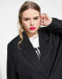 Фото #6 товара Noisy May Curve tailored blazer in black