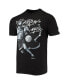 Фото #3 товара Men's NBA x McFlyy Black Brooklyn Nets Identify Artist Series T-shirt