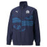 Фото #3 товара Puma Om Prematch ZipUp Jacket Mens Blue Casual Athletic Outerwear 76512312