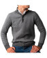 ფოტო #1 პროდუქტის Men's Organic Mock Neck Cable Sweater