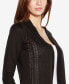 Women's 3/4 Sleeve Open Cardigan Sweater