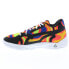 Фото #9 товара Puma TRC Blaze Court Lava 37739601 Mens Black Athletic Basketball Shoes