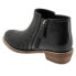 Softwalk Rimini Perf S2315-001 Womens Black Extra Wide Ankle & Booties Boots