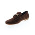 Bruno Magli Rivieria RIVIERIA Mens Brown Loafers & Slip Ons Moccasin Shoes