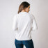 ფოტო #3 პროდუქტის Women's Organic Cotton Tie-Neck Sweater