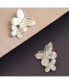 ფოტო #3 პროდუქტის Women's Butterfly Stud Earrings