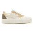 Фото #1 товара Puma Cali Court Fall Tones Platform Womens Off White Sneakers Casual Shoes 3964