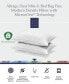 Фото #4 товара MicronOne Dust Mite, Bedbug, and Allergen-Free Down Alternative Pillow, Medium Density, Queen - Set of 2