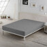 Fitted bottom sheet Alexandra House Living Titanium 160 x 190/200 cm 160 x 200 x 30 cm