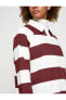 Фото #24 товара Свитшот Koton Oversize Striped Yaka