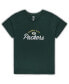 Women's Green Green Bay Packers Plus Size Badge T-shirt and Flannel Pants Sleep Set