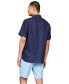 Фото #2 товара Men's Regular-Fit Linen Short-Sleeve Shirt