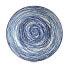 Фото #2 товара Глубокое блюдо Лучи Фарфор Синий Белый 6 штук (20 x 4,7 x 20 cm)