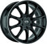 OZ Hyper XT HLT gloss black diamond lip 9x20 ET38 - LK6/139.7 ML67.1