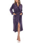 Фото #2 товара Women's Long Cozy Loungewear Belted Robe