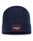 Фото #1 товара Men's Navy Montreal Canadiens Authentic Pro Cuffed Knit Hat
