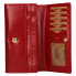 Women´s leather wallet W-2025 / B Red