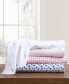 Фото #8 товара Gingham Plaid Cotton Percale 4 Piece Sheet Set, Queen