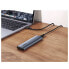 Kieszeń na dysk obudowa dysku twardego M.2 B-Key SATA 3.0 szary + kabel USB Typ C