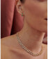 ფოტო #3 პროდუქტის Frosty Link Collection 9mm Necklace in 18K Gold- Plated Brass, 16"