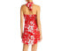 Faithfull the Brand Womens Mairie Floral Print Dress Floral Red Size US 8