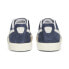 Фото #5 товара Puma Clyde OG 39196201 Mens Blue Suede Lace Up Lifestyle Sneakers Shoes