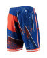 Фото #4 товара Men's Blue New York Knicks Hardwood Classics 1991 Hyper Hoops Swingman Shorts