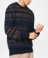 ფოტო #1 პროდუქტის Men's Stripe Crew Sweater