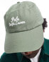 Polo Ralph Lauren script logo twill baseball cap in light green