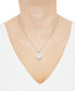 ფოტო #2 პროდუქტის Mother-Themed Oval Locket Pendant Necklace in Sterling Silver