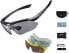 RockBros Okulary rowerowe, polaryzacyjne Rockbros 10003 (czarne)