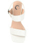 ფოტო #4 პროდუქტის Women's Adras Block Heel Sandals