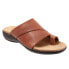 Фото #2 товара Trotters Regina T2231-215 Womens Brown Leather Slip On Slides Sandals Shoes 6.5