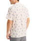 Фото #2 товара Men's Miami Vice x Printed Short Sleeve Button-Front Camp Shirt
