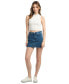 Women's Izzie Denim Flag Mini Skirt Синий, 29 - фото #4