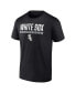 Фото #3 товара Men's Black Chicago White Sox Power Hit T-shirt