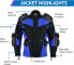 Фото #13 товара German Wear Textile motorcycle jacket suitable for combinations