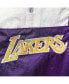 Women's Purple Los Angeles Lakers Half-Zip Windbreaker 2.0 Hoodie Jacket