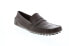 Фото #3 товара Lacoste Concours 118 P CMA Mens Brown Loafers & Slip Ons Moccasin Shoes