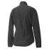 Puma Marathon Sheerwoven Full Zip Running Jacket Womens Black Casual Athletic Ou