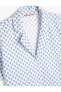Фото #8 товара Пижама Koton Short-Sleeve Buttoned-Collar Cotton