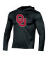 Фото #3 товара Men's Black Oklahoma Sooners Logo Long Sleeve Hoodie T-shirt