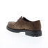 Фото #12 товара Bruno Magli Hopper MB1HPRO1 Mens Brown Suede Oxfords & Lace Ups Casual Shoes